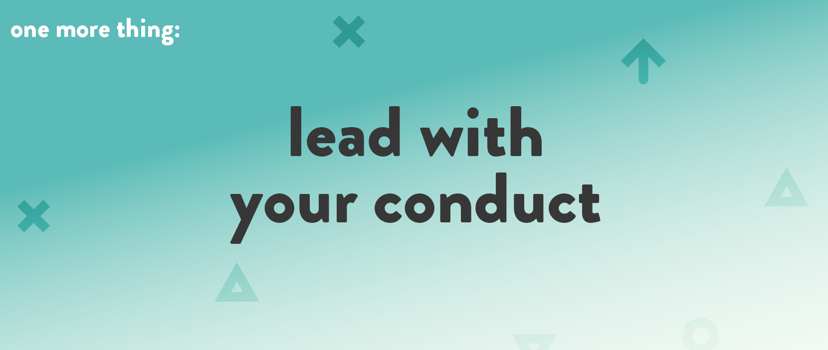 Main image for Lead With Your Conduct