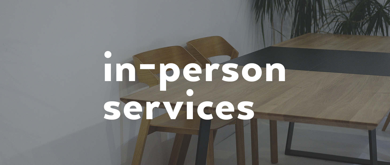 Main image for In-Person Services