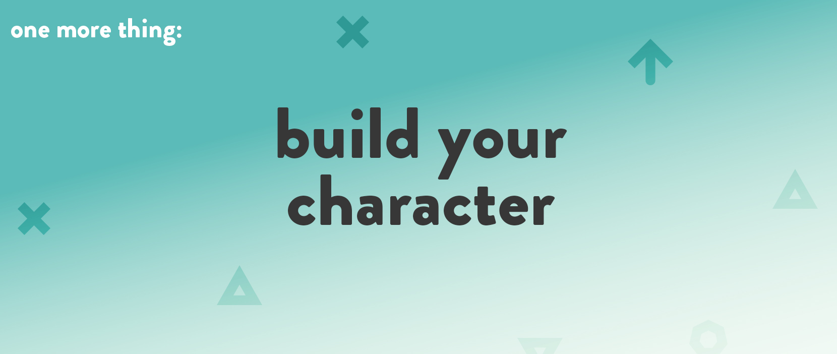 Featured Image for Build Your Character