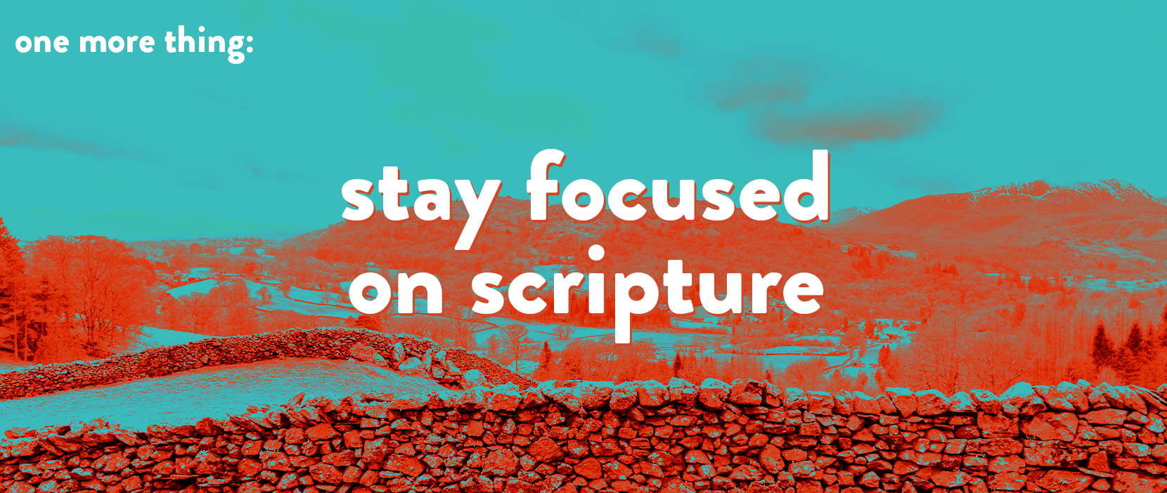 Main image for Stay Focused On Scripture